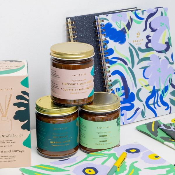 Hinoki Soy Candle | Baltic Club | boogie + birdie