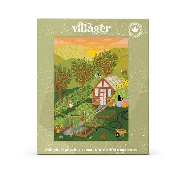 Hobby Farm 500 Piece Puzzle | Villager Puzzles | boogie + birdie