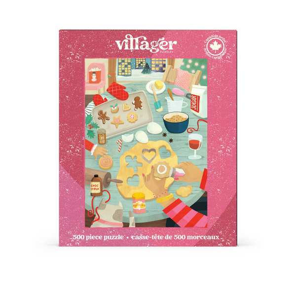 Holiday Baking 500 Piece Puzzle | Villager Puzzles | boogie + birdie