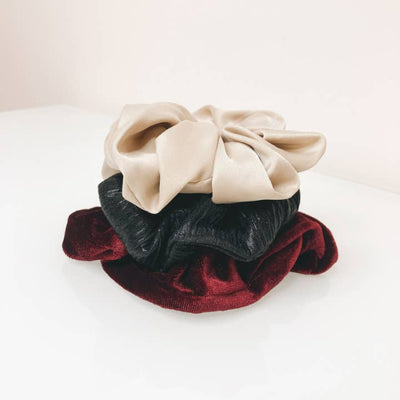 Festive Red Trio Scrunchies | Kitten Claws Clips | boogie + birdie