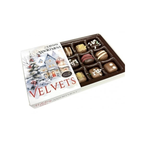 Holiday Velvets Box | anDea Chocolate | boogie + birdie