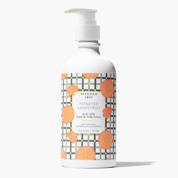 Honeyed Grapefruit Goat Milk Lotion | Beekman 1802 | boogie + birdie

