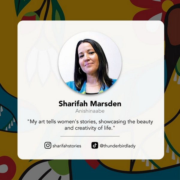 Honouring Our Life Givers Ashininaabe Blanket | Native Northwest | boogie + birdie | Sharifah Marsden