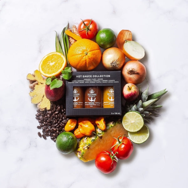 Hot Sauce Trio Gift Set | Salt Spring Kitchen | boogie + birdie