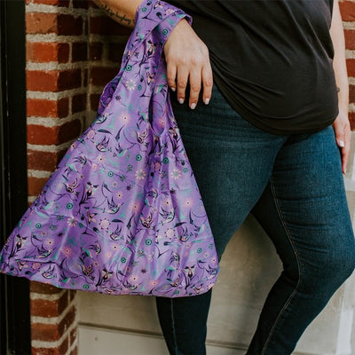 Hummingbird Coast Salish Foldable Bag | Native Northwest | boogie + birdie