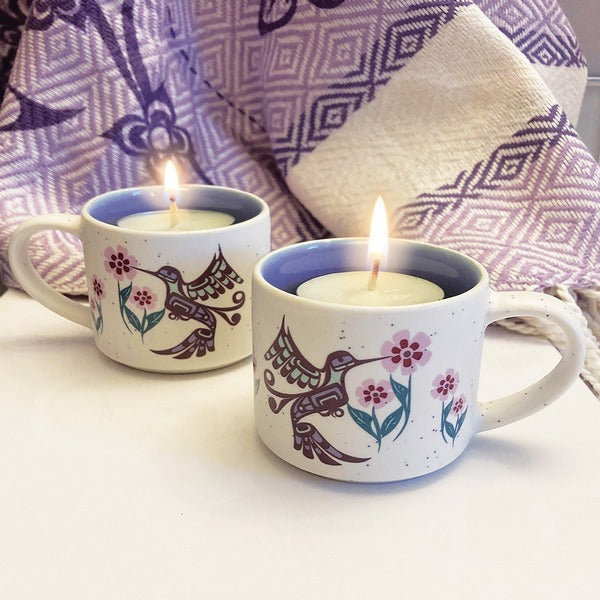 Hummingbird Espresso Mugs - Set of 2 |  Native Northwest | boogie + birdie