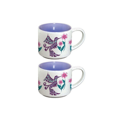 Hummingbird Espresso Mugs - Set of 2 |  Native Northwest | boogie + birdie