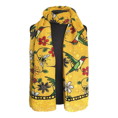Hummingbird (Nenookaasi) Scarf - Lac Seul First Nation/Ojibwe | Native Northwest | boogie + birdie