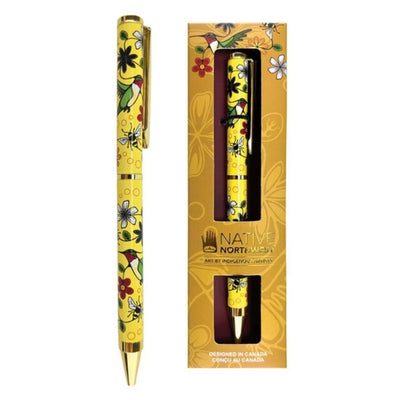 Hummingbird (Nenookaasi) Ballpoint Pen - Lac Seul First Nation/Ojibwe | Native Northwest | boogie + birdie