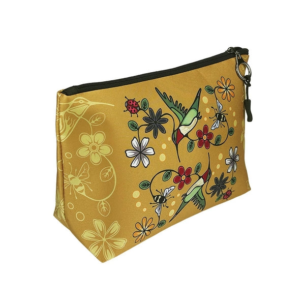 Hummingbird (Nenookaasi) Zip Pouch | Native Northwest | boogie + birdie
