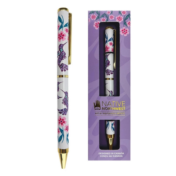 Hummingbird Ballpoint Pen | Native Northwest | boogie + birdie
