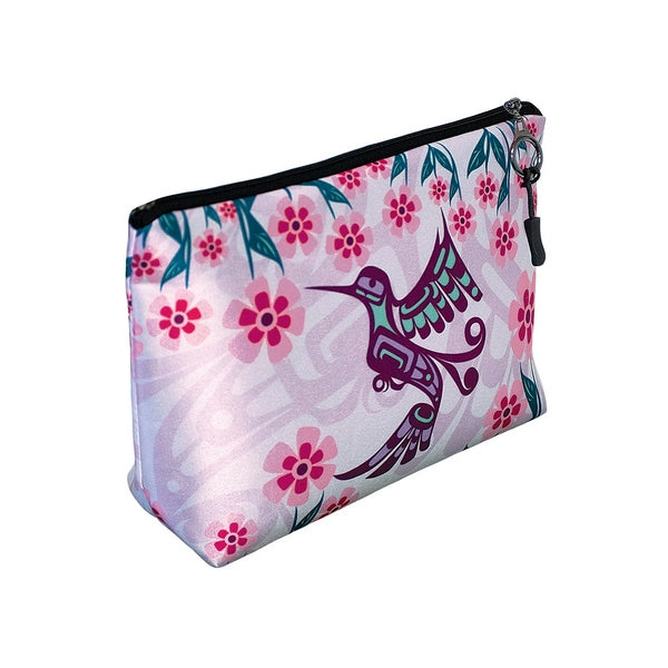 Hummingbird Zip Pouch | Native Northwest | boogie + birdie