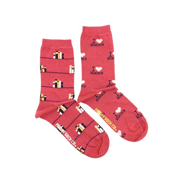 Women's I Love Books Socks | Friday Sock Co. | boogie + birdie