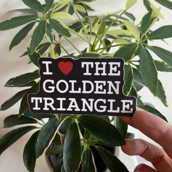 I Heart The Golden Triangle Sticker | Stickers Northwest | boogie + birdie
