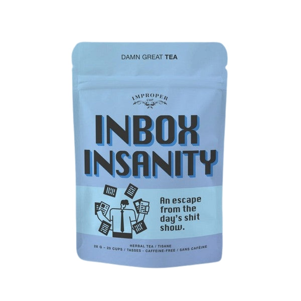Inbox Insanity Loose Leaf Tea Pouch | Improper Tea | boogie + birdie