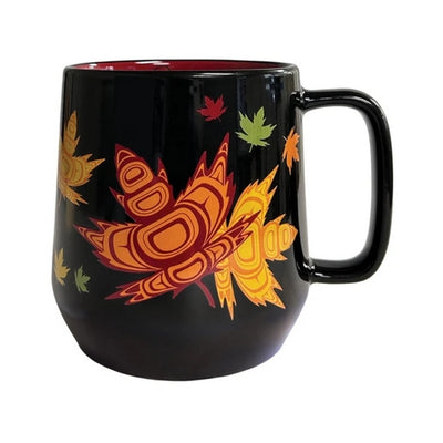 Indigenous Maple Big Ceramic Mug - Haisla, Heiltsuk | Native Northwest | boogie + birdie