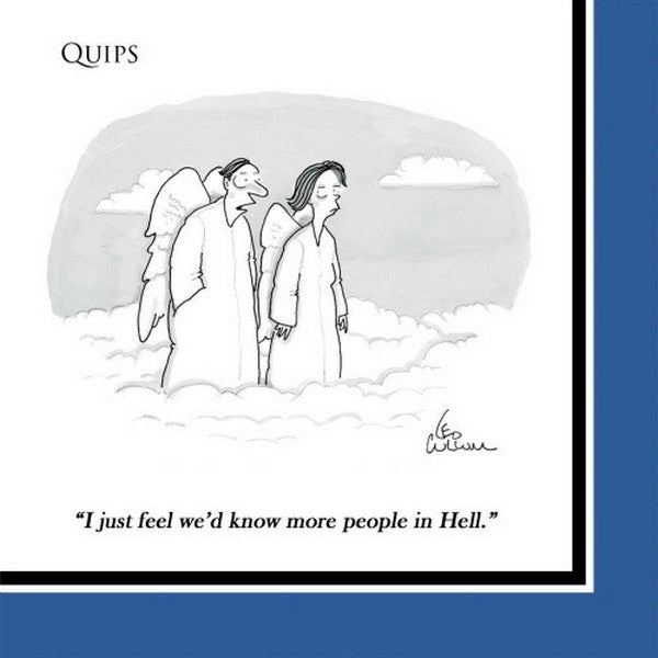 In Hell Beverage Napkin | PPD | boogie + birdie

