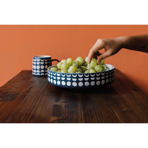 Ink Imprint Serving Bowl | Danica Studio | boogie + birdie
