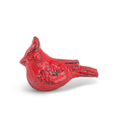 Mini Red Cardinal Iron Decor | Figurines | boogie + birdie