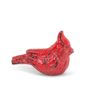 Mini Red Cardinal Iron Decor | Figurines | boogie + birdie