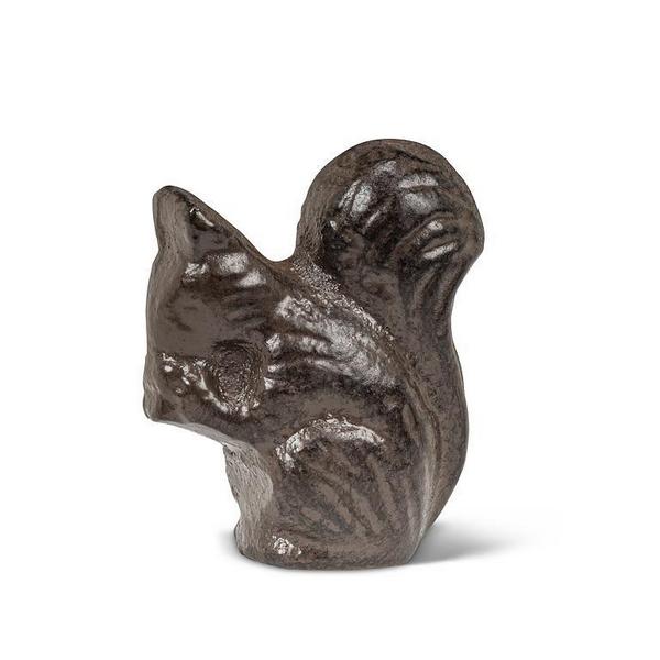 Mini Brown Squirrel Iron Decor | Figurines | boogie + birdie
