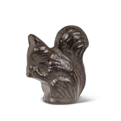 Mini Brown Squirrel Iron Decor | Figurines | boogie + birdie