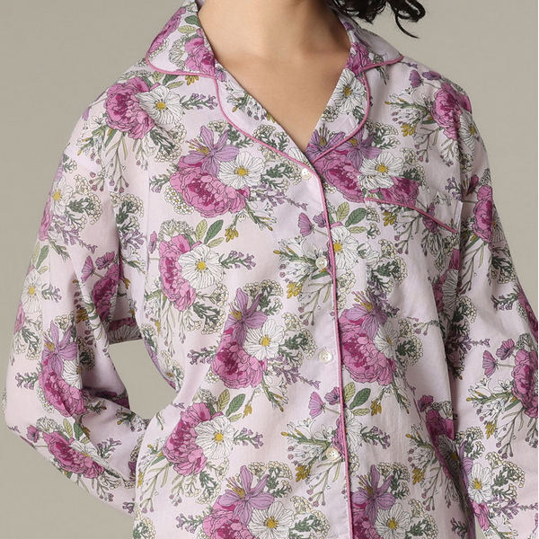 Isla Cotton Nighshirt (N267N) | Mahogany | boogie + birdie