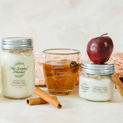 It's Fall Y'all Soy Candle 8oz | The Scented Market | boogie + birdie