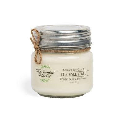It's Fall Y'all Soy Candle 8oz | The Scented Market | boogie + birdie