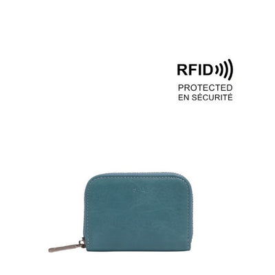 Iva Blue Marine Card Holder | S-Q | boogie + birdie