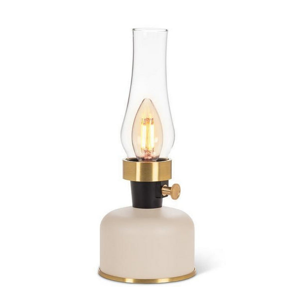 Cream LED Lantern with Chimney | Outdoor Goods | boogie + birdie