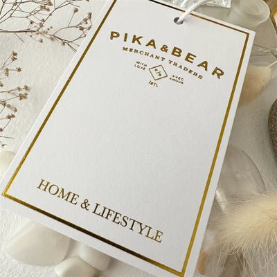 Jacquard Throw Card | Pika & Bear | boogie + birdie