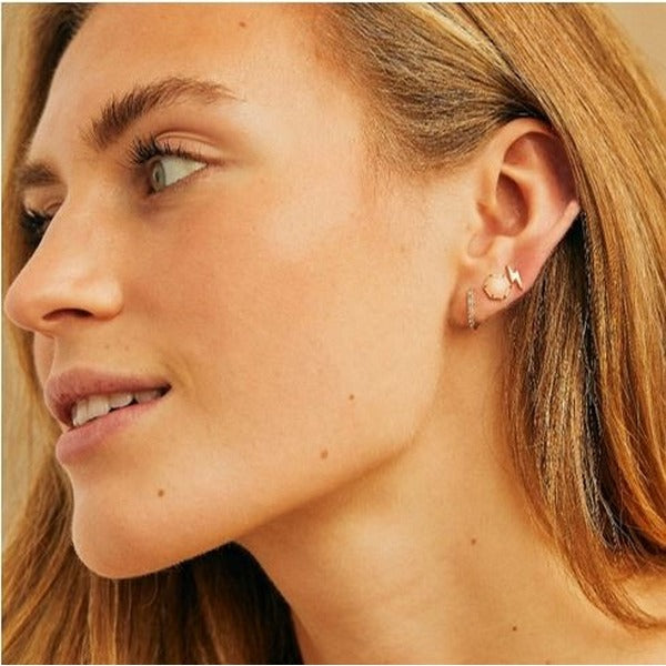 Jagger Trio Stud Gold Earrings | Foxy Originals | boogie + birdie