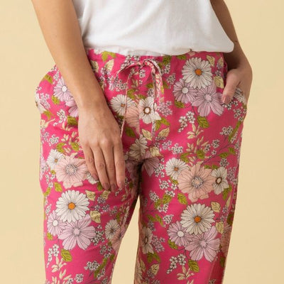Julie PJ Pants in a Bag  | Mahogany | boogie + birdie