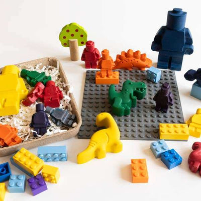 Dinosaur Handmade Crayons | Art-En-Ciel | boogie + birdie