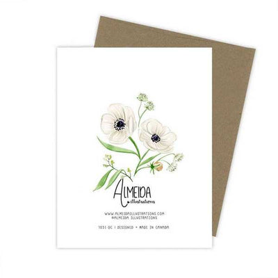 Just Married Wedding Card | Almeida Illustrations | boogie + birdie