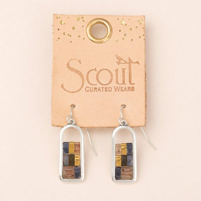 Gold Gunmetal Good Karma Drop Earrings | Scout | boogie + birdie