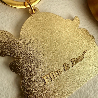 Keep on Truckin' Turtle Enamel Keychain | Pika & Bear | boogie + birdie