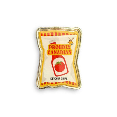 Ketchup Chips Enamel Pin | I'll Know It When I See It | boogie + birdie