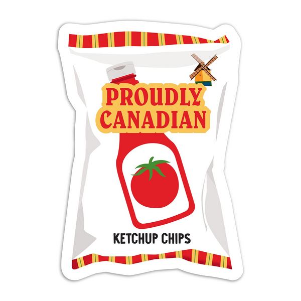 Ketchup Chips Vinyl Sticker | I'll Know It When I See It | boogie + birdie