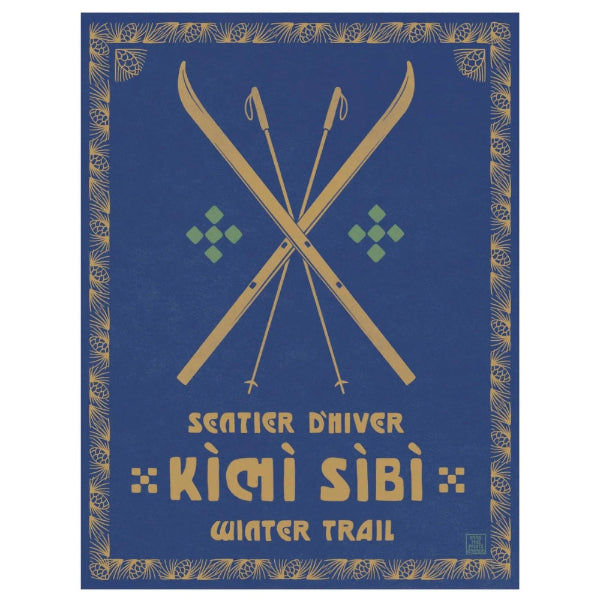 Kichi Sibi Winter Trail Print | Damn Fine Prints | boogie + birdie

