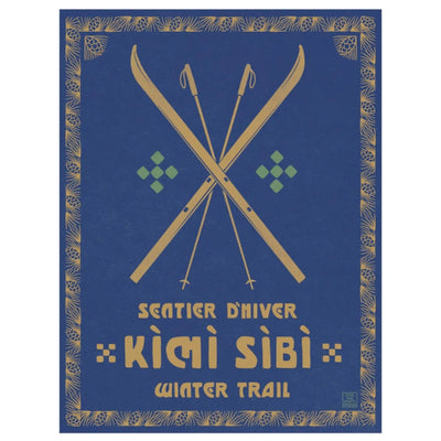 Kichi Sibi Winter Trail Print | Damn Fine Prints | boogie + birdie