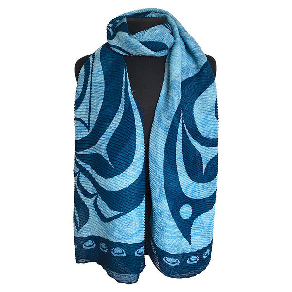 Killer Whale Scarf - Haida/Kwakwaka'wakw | Native Northwest | boogie + birdie