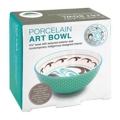 Killer Whale Small Porcelain Bowl - Gitxsan | Native Northwest | boogie + birdie