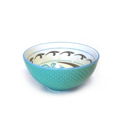 Killer Whale Small Porcelain Bowl - Gitxsan | Native Northwest | boogie + birdie