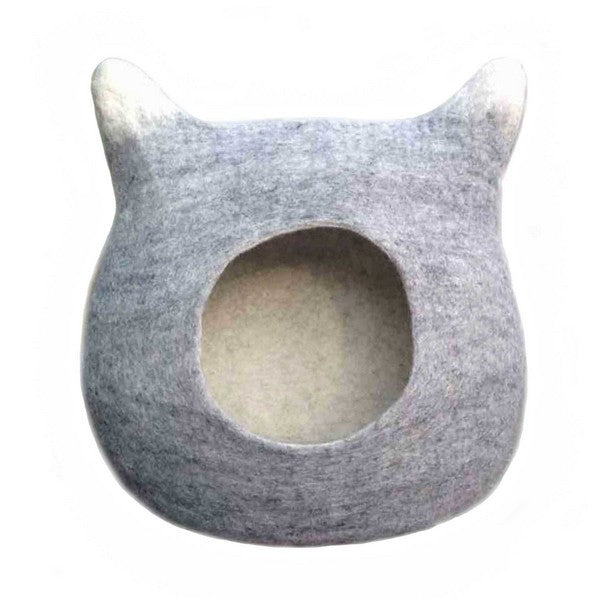 Grey Kitty Cat Cave