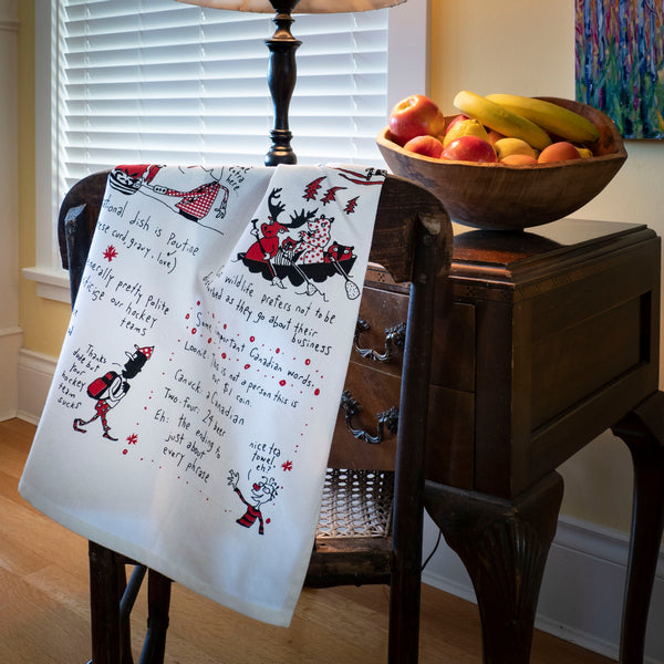 Things To Know About Canada Tea Towel | Sa Boothroyd | boogie + birdie