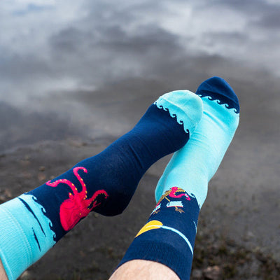 Men's Kraken & Ships Socks | Friday Sock Co. | boogie + birdie
