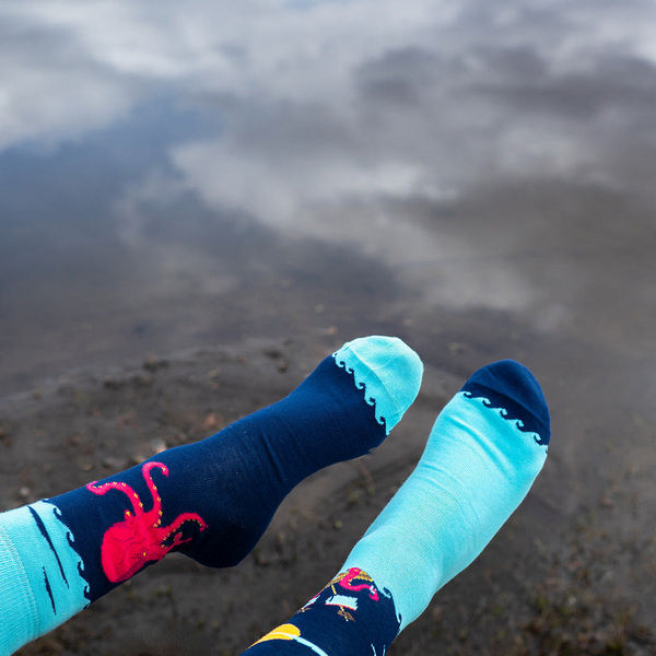 Men's Kraken & Ships Socks | Friday Sock Co. | boogie + birdie