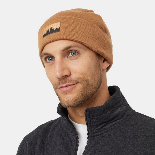 Burnt Caramel Kurt Juniper Patch Beanie | tentree | boogie + birdie